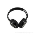 Fashion Black Caravan 2 Channel Wireless Infrared Headphones With Scroll Knob Built - In Ir8689